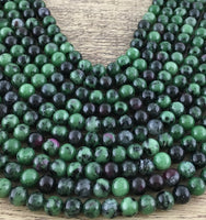 6mm Epidote Beads | Bellaire Wholesale