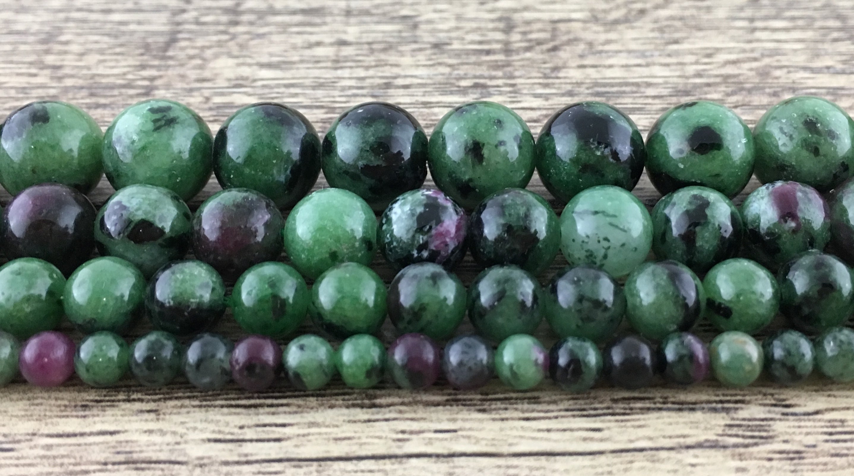 4mm Epidote Beads | Bellaire Wholesale