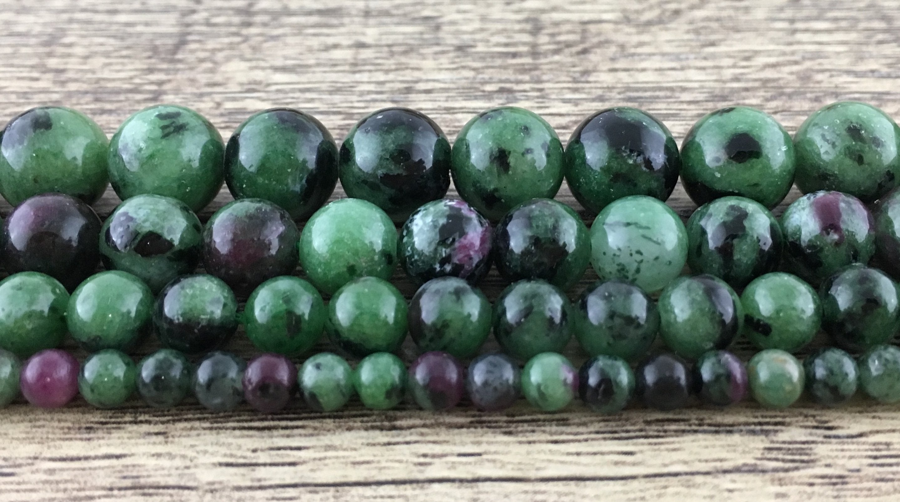 12mm Epidote Beads | Bellaire Wholesale