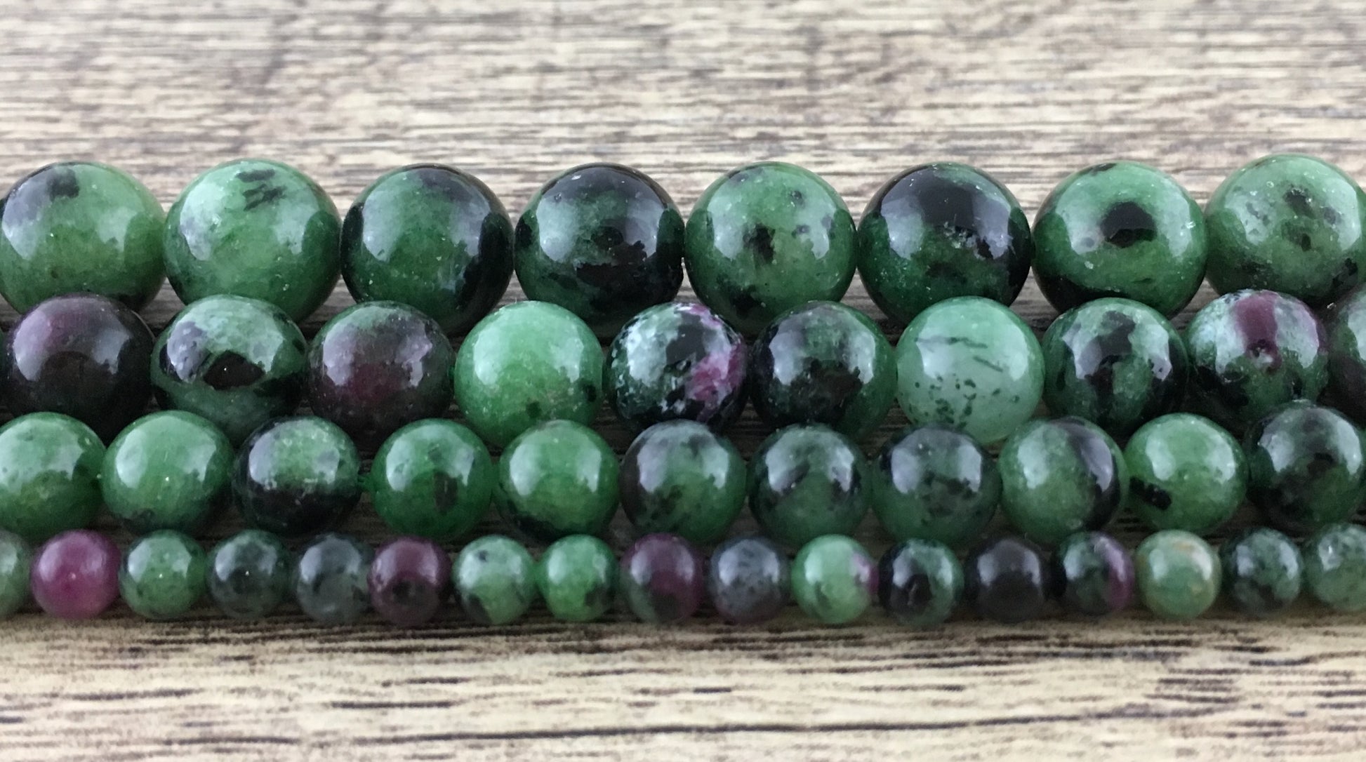 8mm Epidote Beads | Bellaire Wholesale