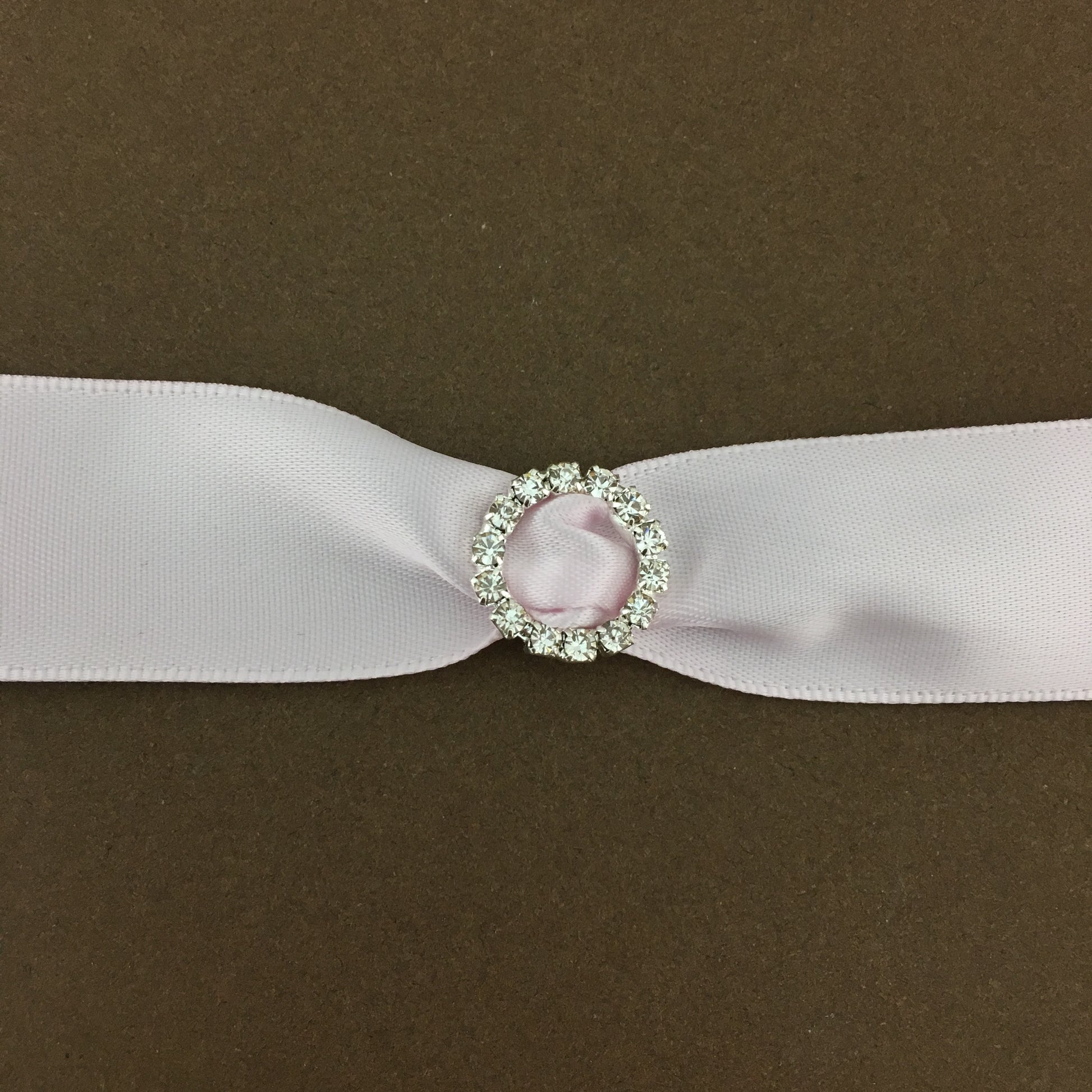 Silver Round Invitation Buckle Embellishments | Bellaire Wholesale