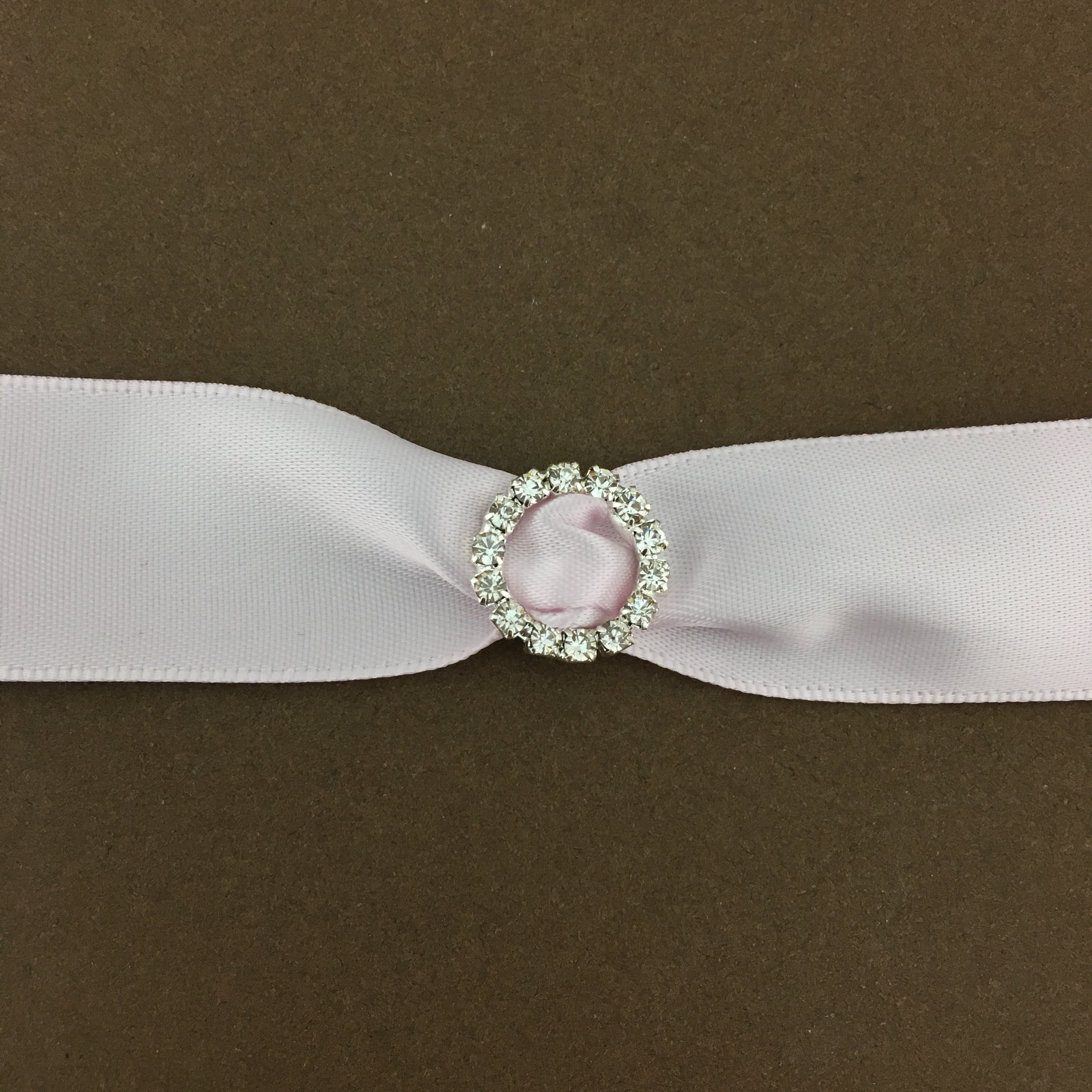 Silver Round Invitation Buckle Embellishments | Bellaire Wholesale