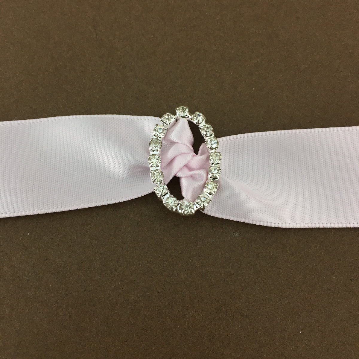 Silver Oval Invitation Buckle Embellishments | Bellaire Wholesale