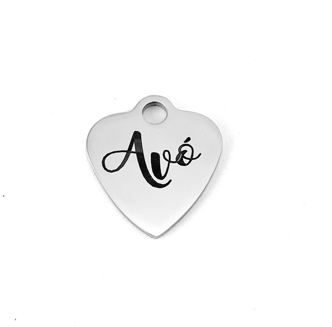 Avó (Grandma in Portuguese) Engraved Charm | Bellaire Wholesale