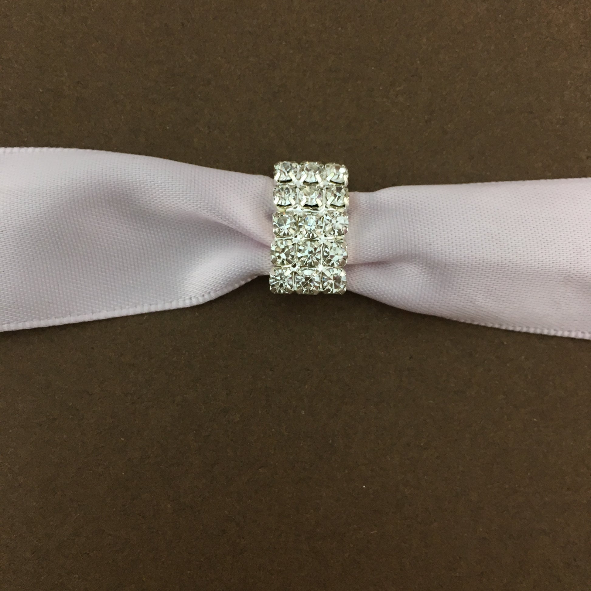Silver Rectangle Invitation Buckle Embellishments | Bellaire Wholesale