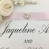 Silver Round Invitation Buckle Embellishments | Bellaire Wholesale