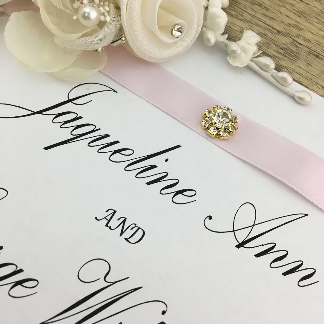 Gold Round Invitation Buckle Embellishments | Bellaire Wholesale