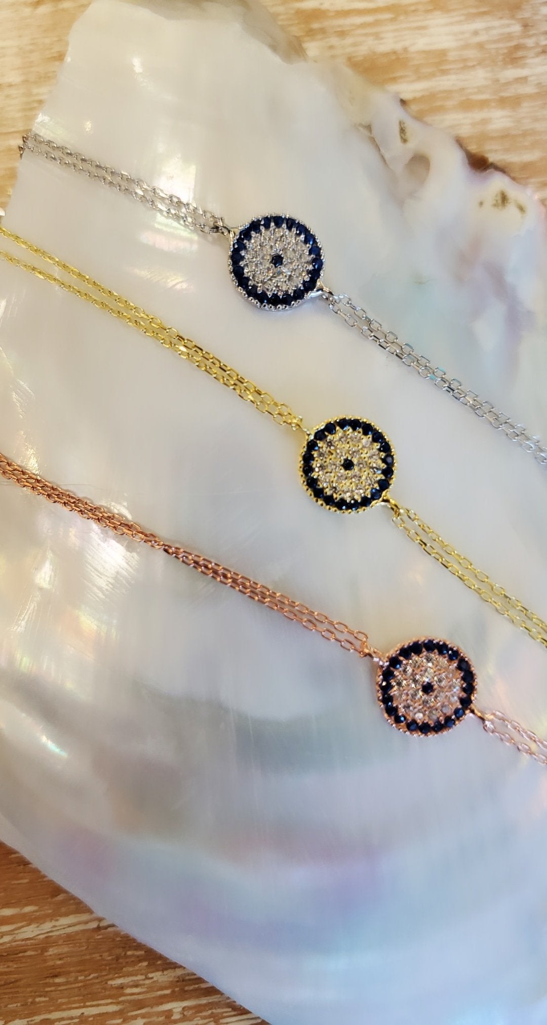 Evil Eye Sterling Silver Bracelet | Bellaire Wholesale