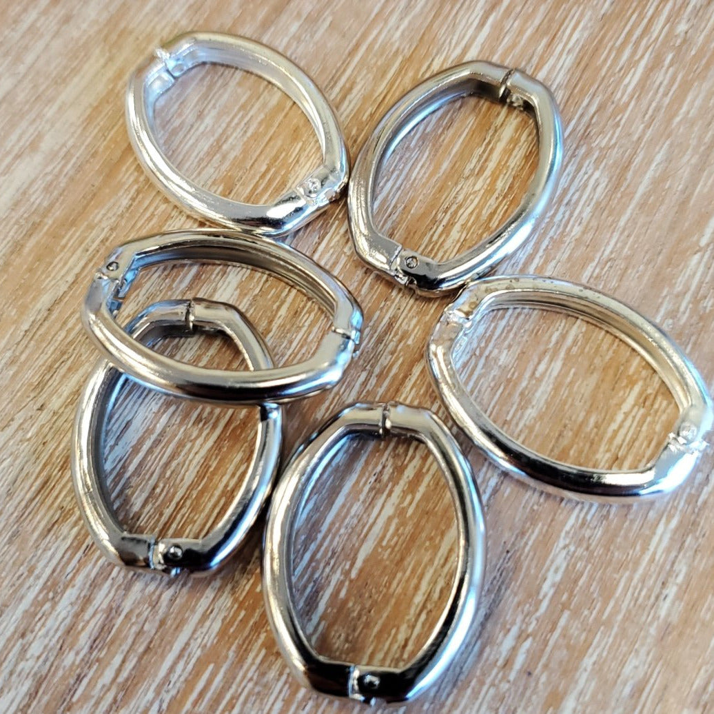10 Big Oval Clasps | Bellaire Wholesale