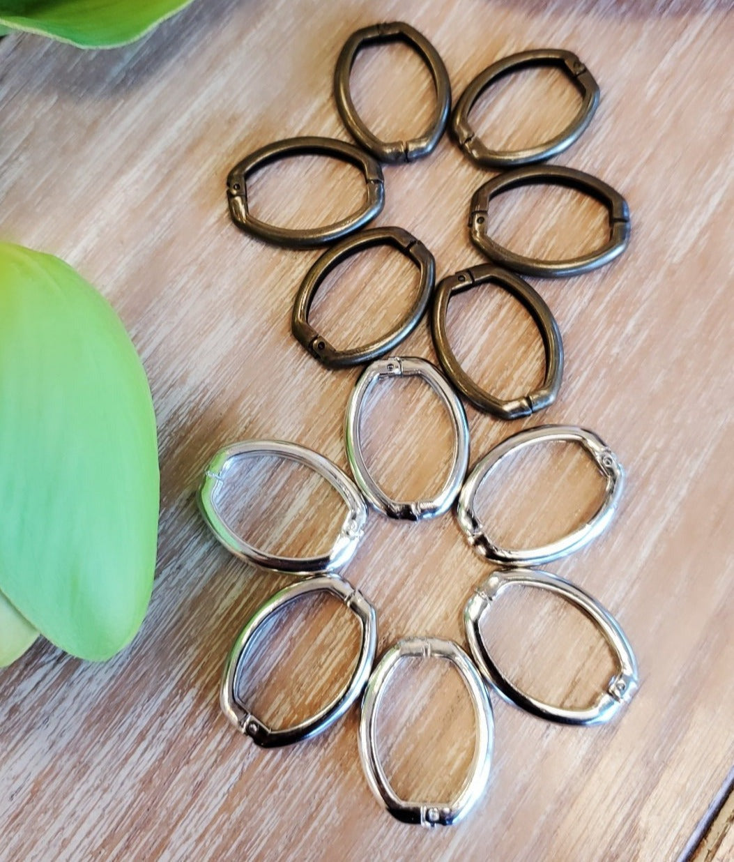 10 Big Oval Clasps | Bellaire Wholesale