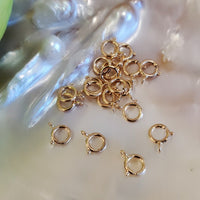 14K Spring Lock Gold Filled Clasps with ring | Bellaire Wholesale