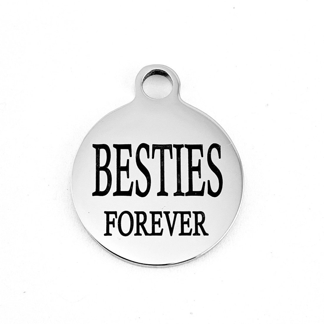 Besties Forever Engraved Charm | Bellaire Wholesale