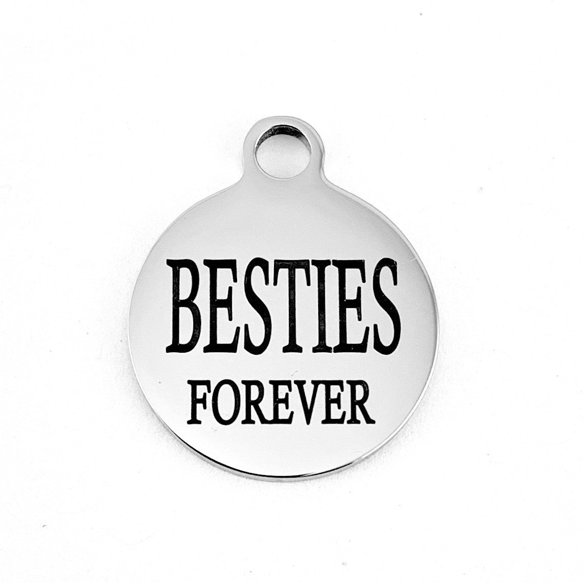 Besties Forever Engraved Charm | Bellaire Wholesale