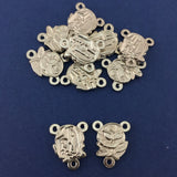 Alloy Connector St. and Rose Rosary Center Piece | Bellaire Wholesale