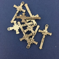 Alloy Crucifix Antique Silver Cross Charm | Bellaire Wholesale