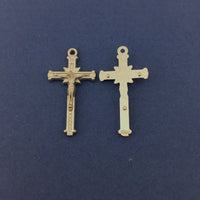 Alloy Crucifix Antique Silver Cross Charm | Bellaire Wholesale