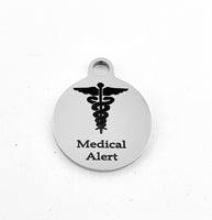 Medical Allergy Charm, Medical Alert Bracelet | Bellaire Wholesale