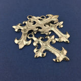 Alloy Orthodox Silver Cross Charm | Bellaire Wholesale