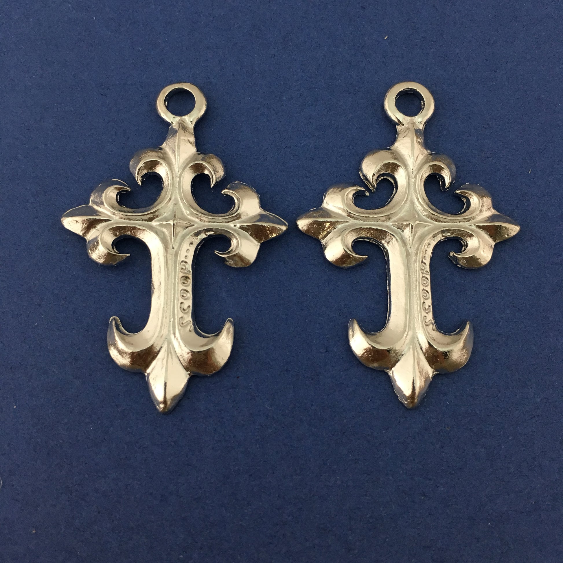 Alloy Orthodox Silver Cross Charm | Bellaire Wholesale