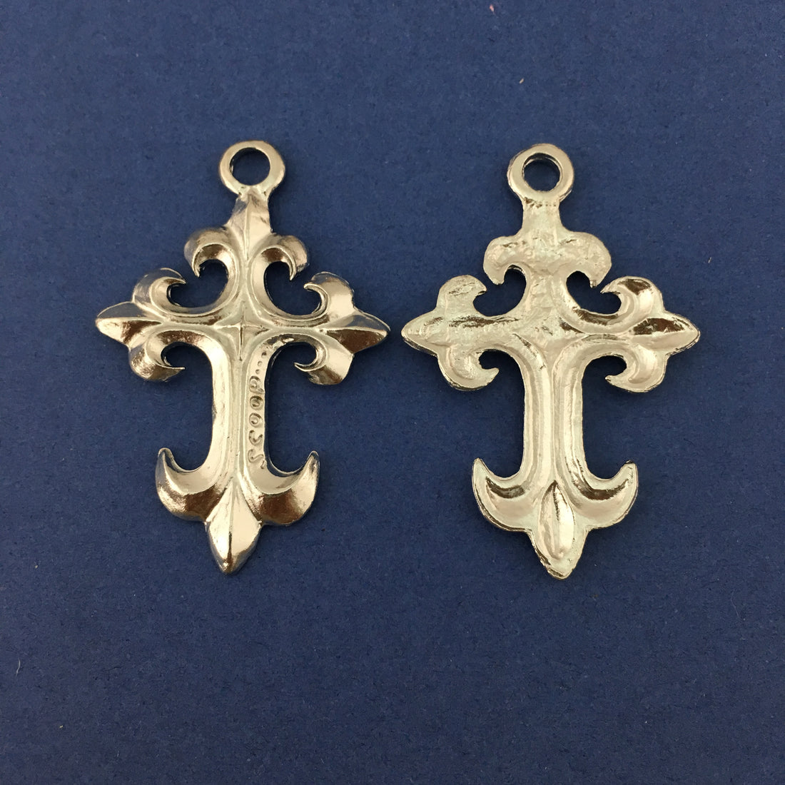 Alloy Orthodox Silver Cross Charm | Bellaire Wholesale