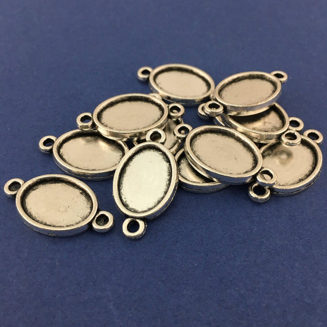 Oval Shape Alloy Jewellery Connectors | Bellaire Wholesale