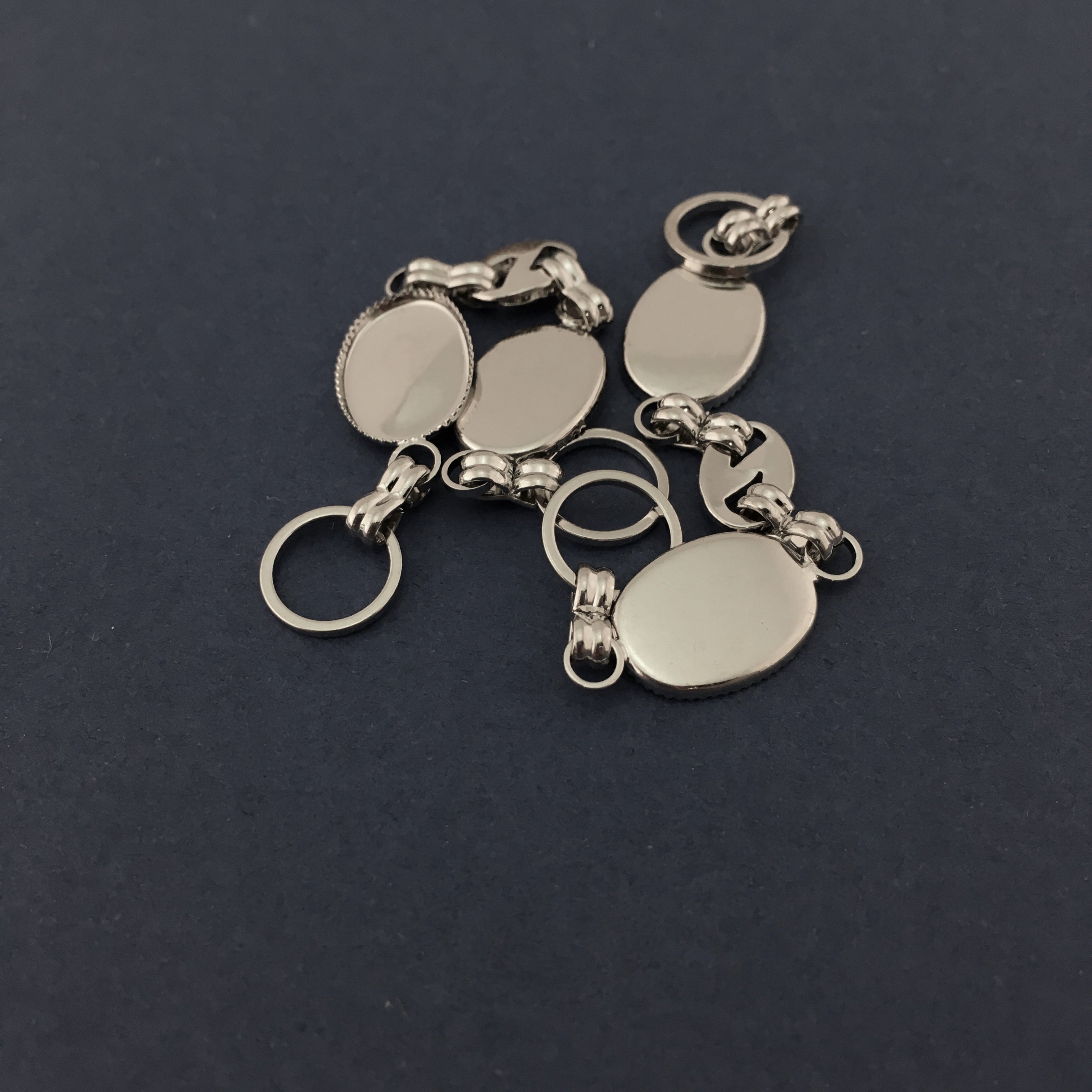 Silver Connector Chain Alloy Jewellery Connectors | Bellaire Wholesale