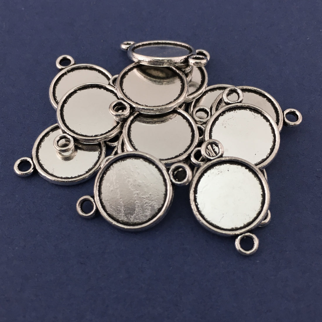 Gold Round Alloy Jewellery Connectors | Bellaire Wholesale