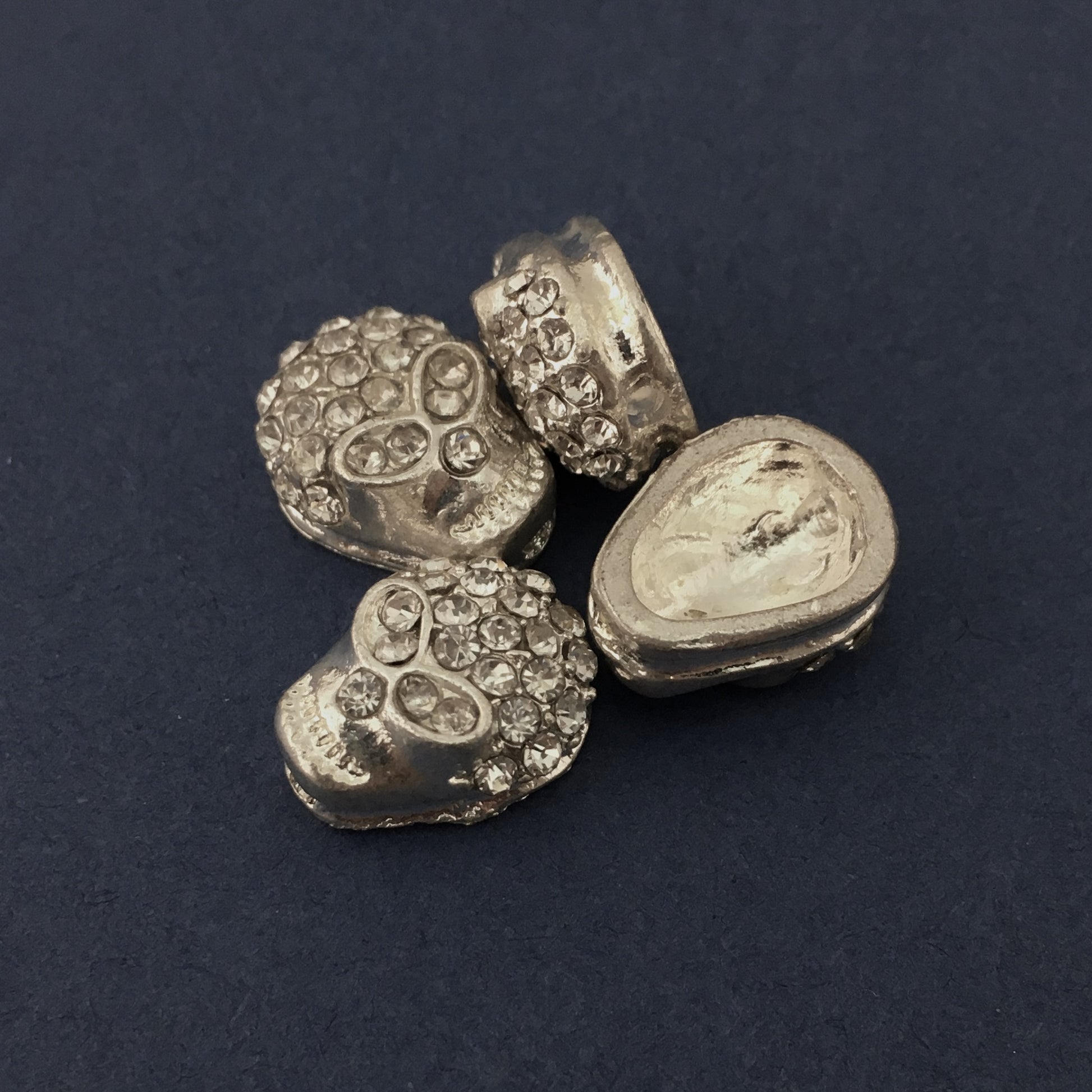 Alloy Silver Skeleton Bead | Bellaire Wholesale