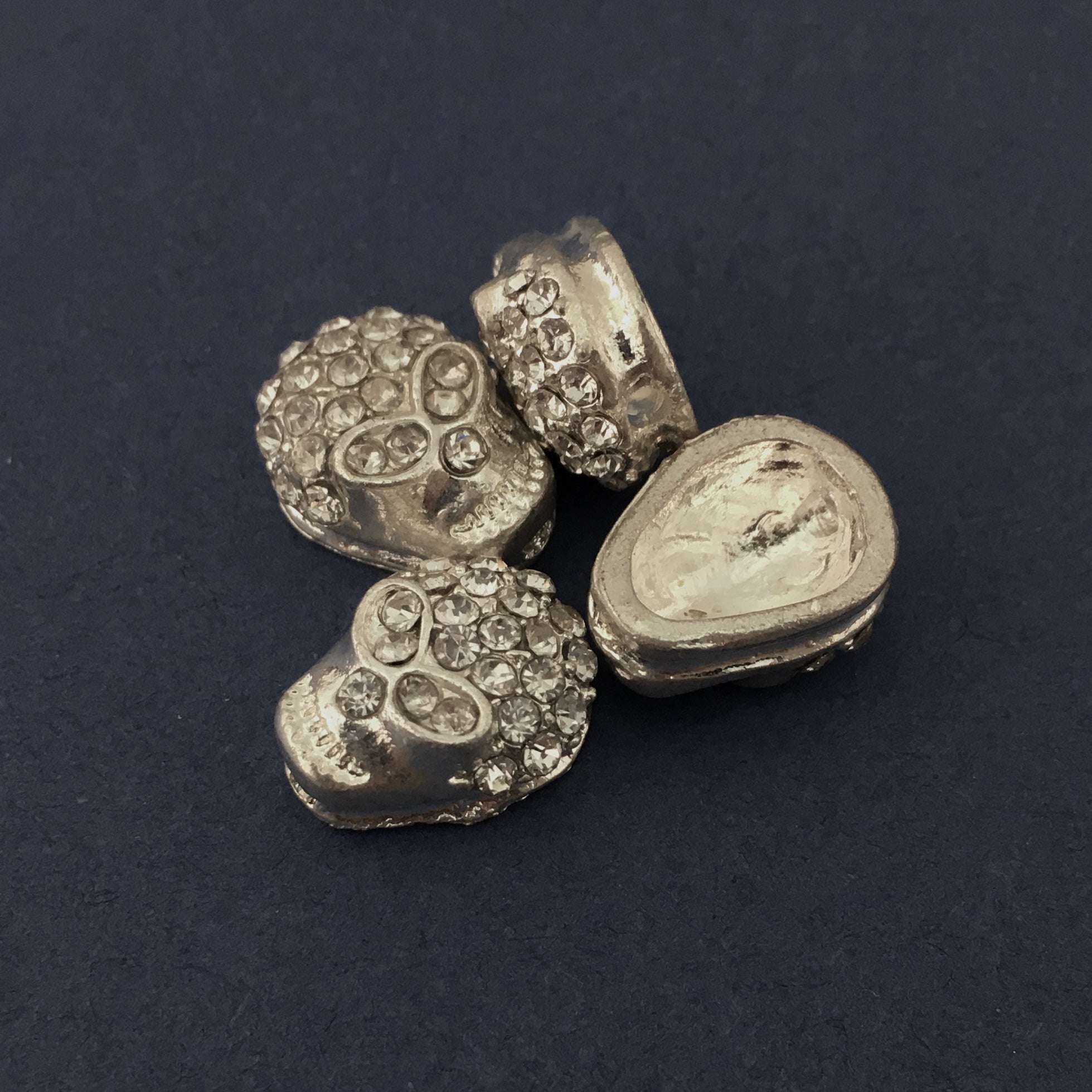 Alloy Silver Skeleton Bead | Bellaire Wholesale