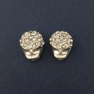 Alloy Silver Skeleton Bead | Bellaire Wholesale