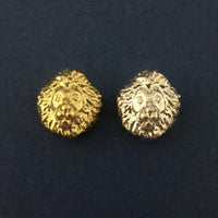 Alloy Gold Lion Bead | Bellaire Wholesale
