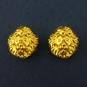 Alloy Gold Lion Bead | Bellaire Wholesale