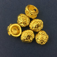 Alloy Gold Lion Bead | Bellaire Wholesale