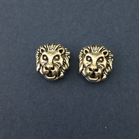 Alloy Silver Lion Bead | Bellaire Wholesale