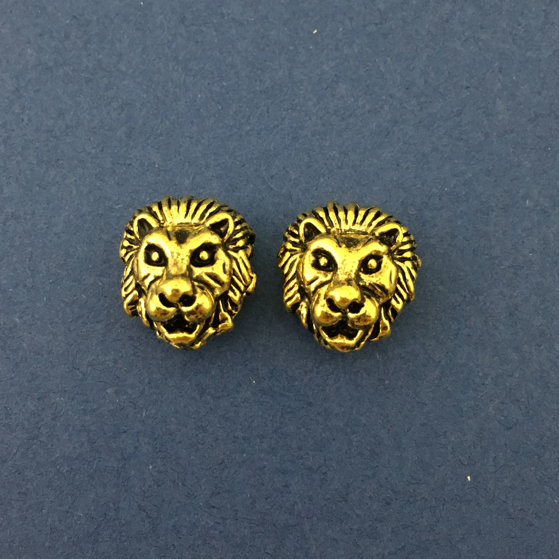 Alloy Gold Lion Bead | Bellaire Wholesale