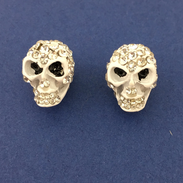 Alloy White Skeleton Bead | Bellaire Wholesale