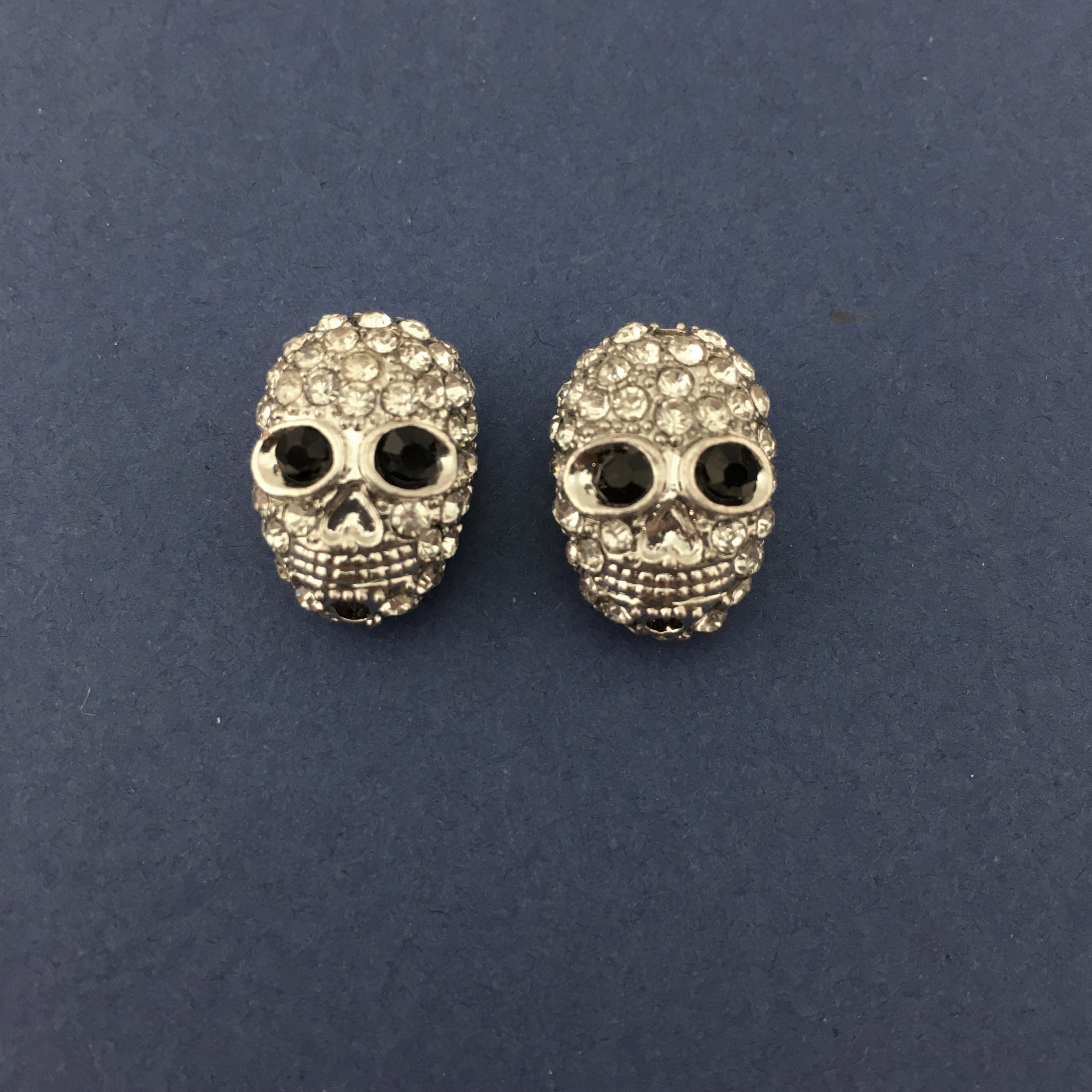 Alloy Silver Skeleton Bead | Bellaire Wholesale