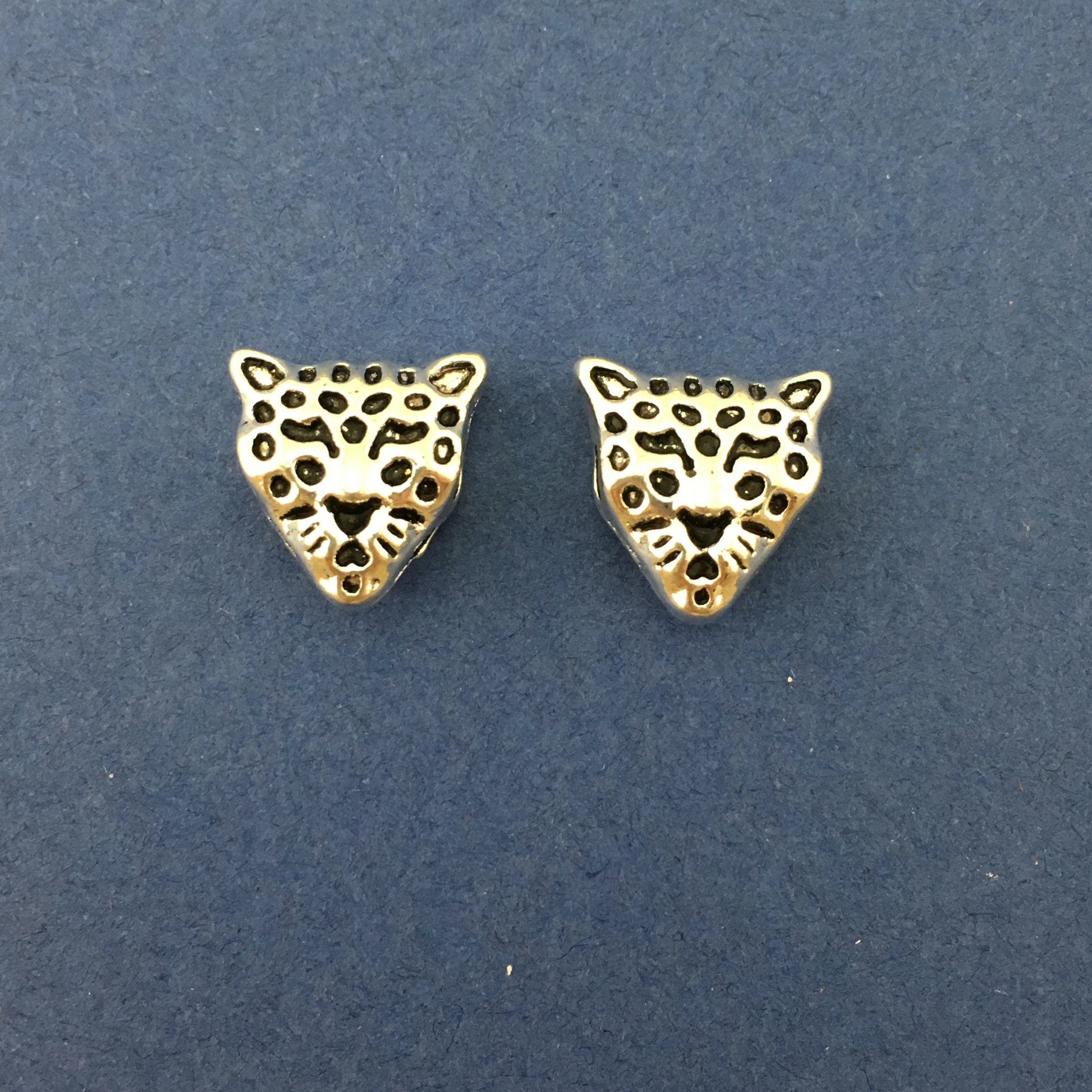 Alloy Silver Cheetah Bead | Bellaire Wholesale