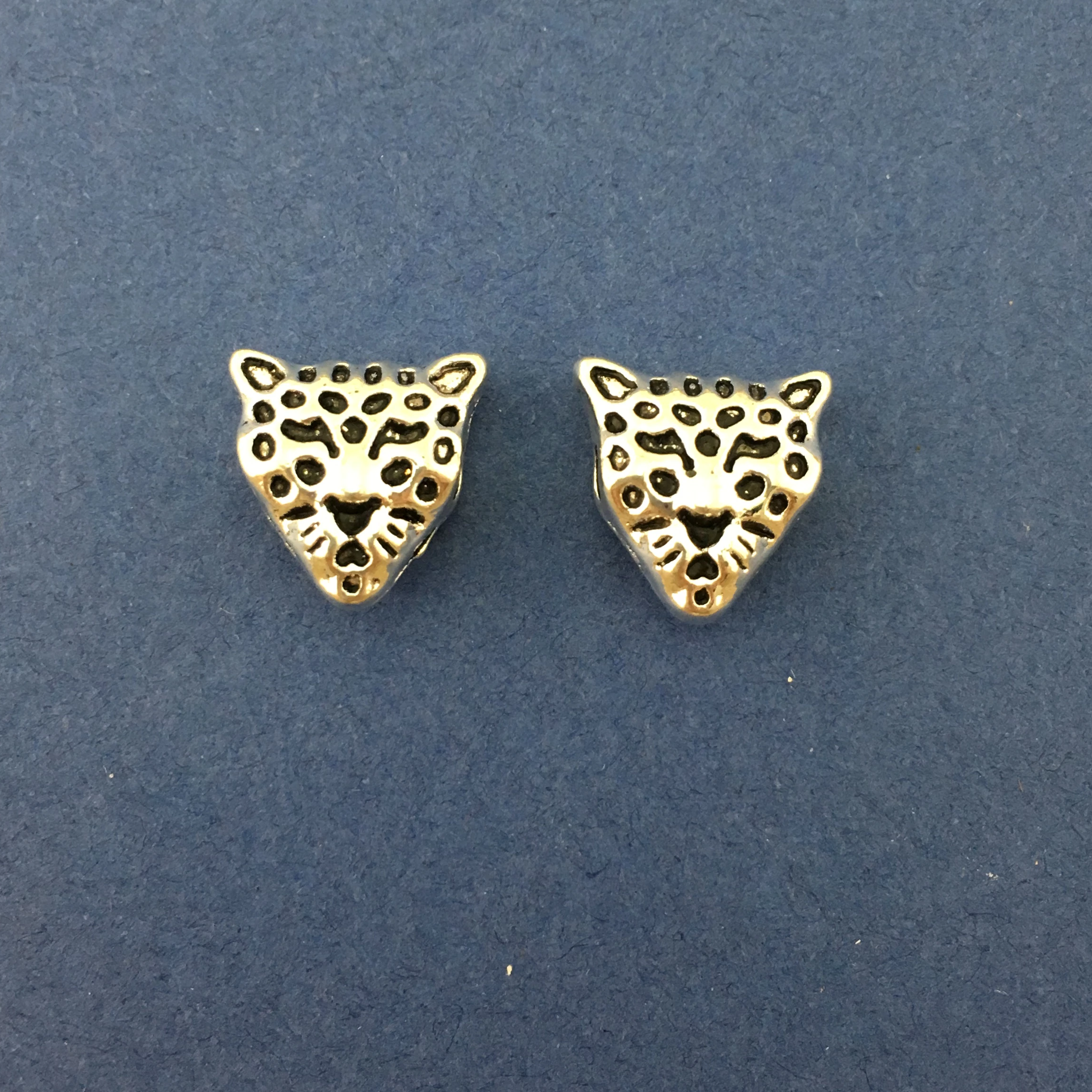 Alloy Silver Cheetah Bead | Bellaire Wholesale