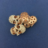 Alloy Rose Gold Skull Bead | Bellaire Wholesale