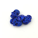 Alloy Blue Skull Bead | Bellaire Wholesale