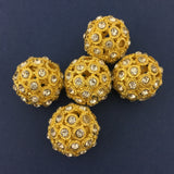 Alloy Gold Round Bead | Bellaire Wholesale