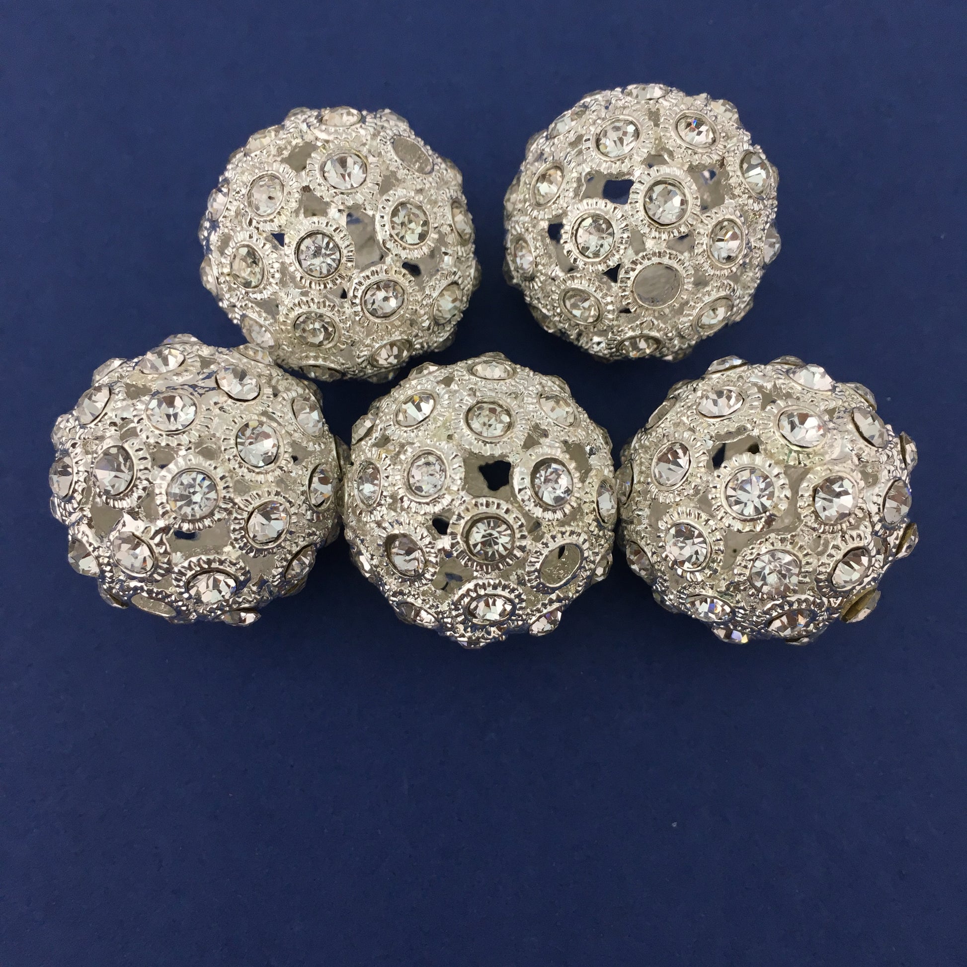 Alloy Silver Round Bead | Bellaire Wholesale
