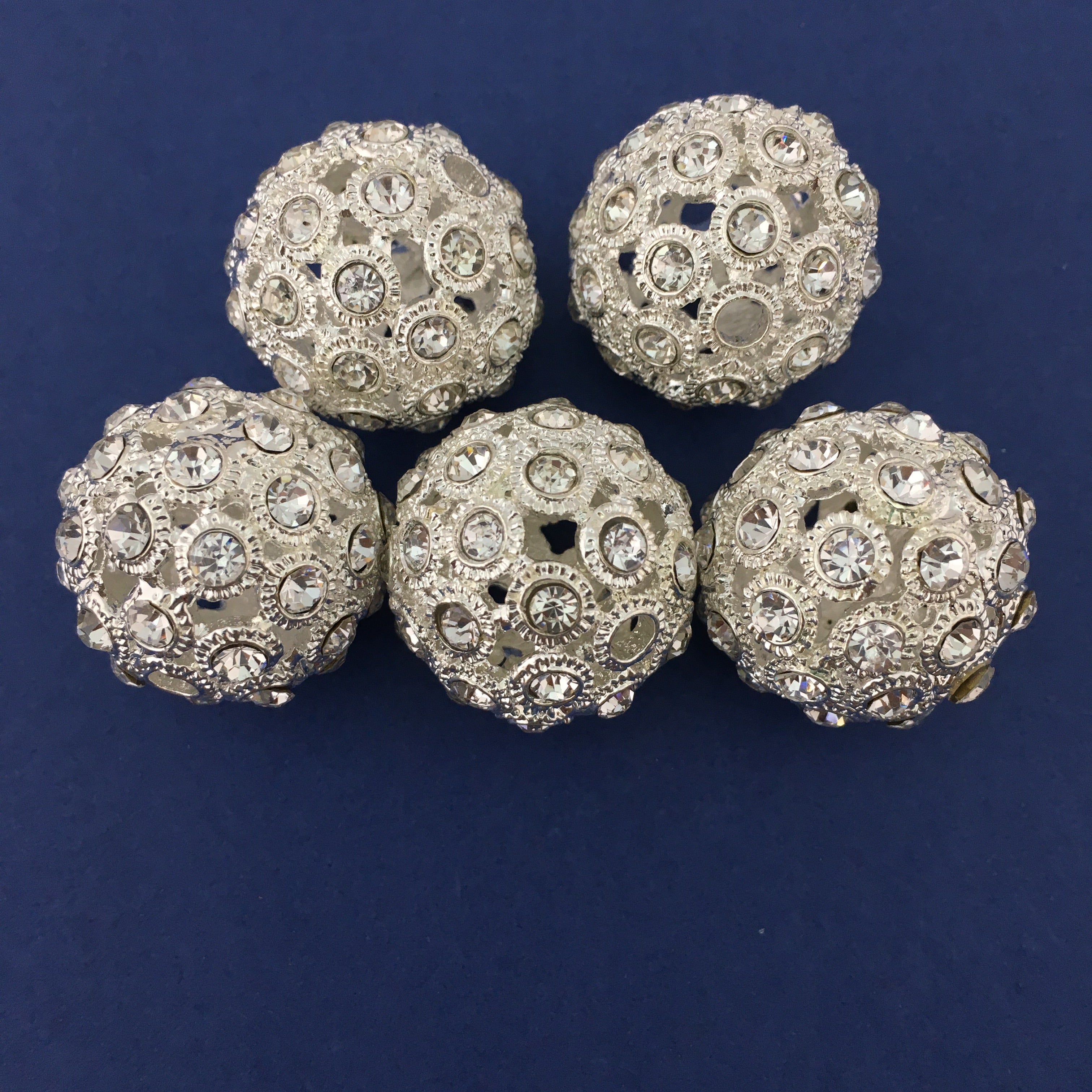 Alloy Silver Round Bead | Bellaire Wholesale