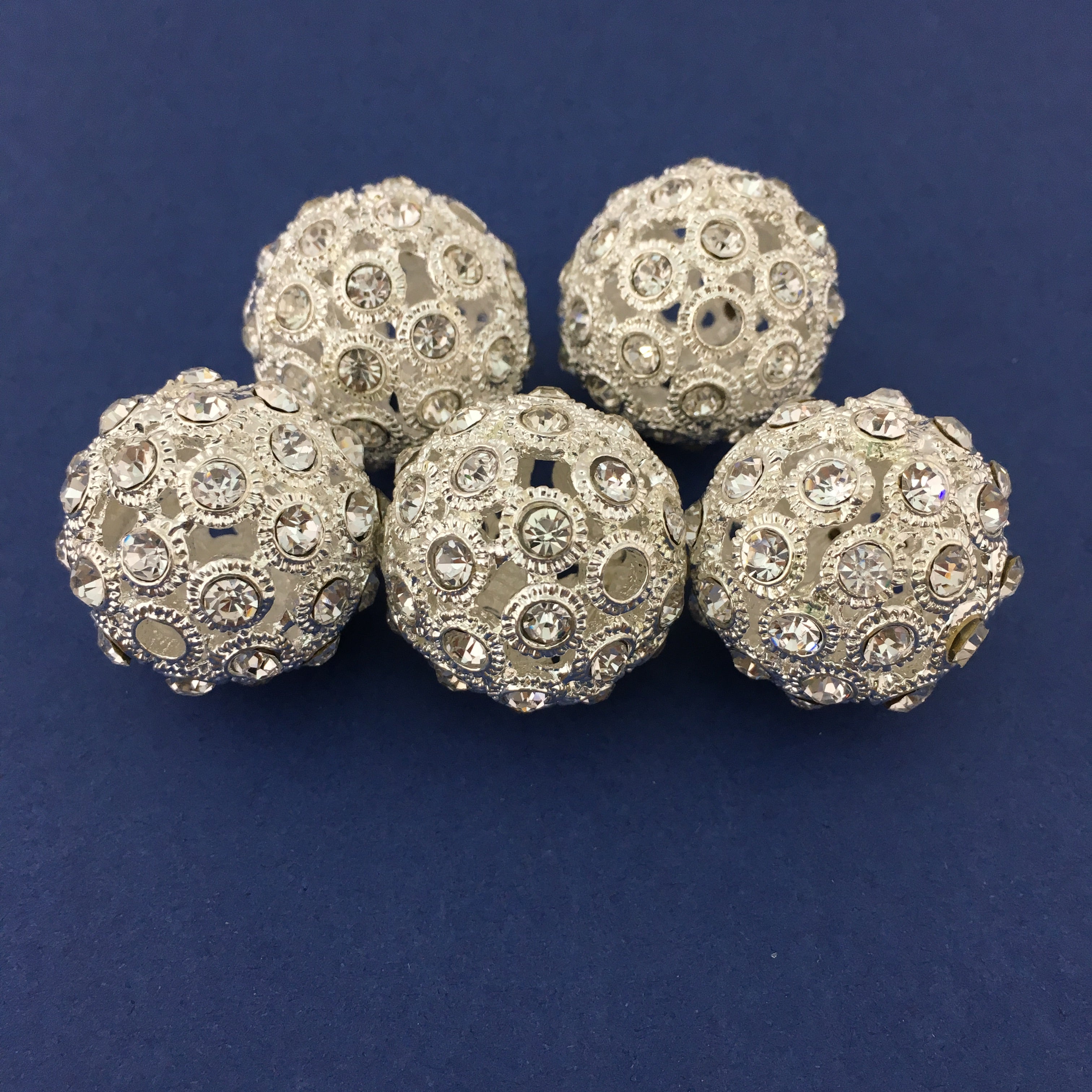 Alloy Silver Round Bead | Bellaire Wholesale
