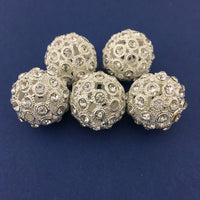 Alloy Silver Round Bead | Bellaire Wholesale