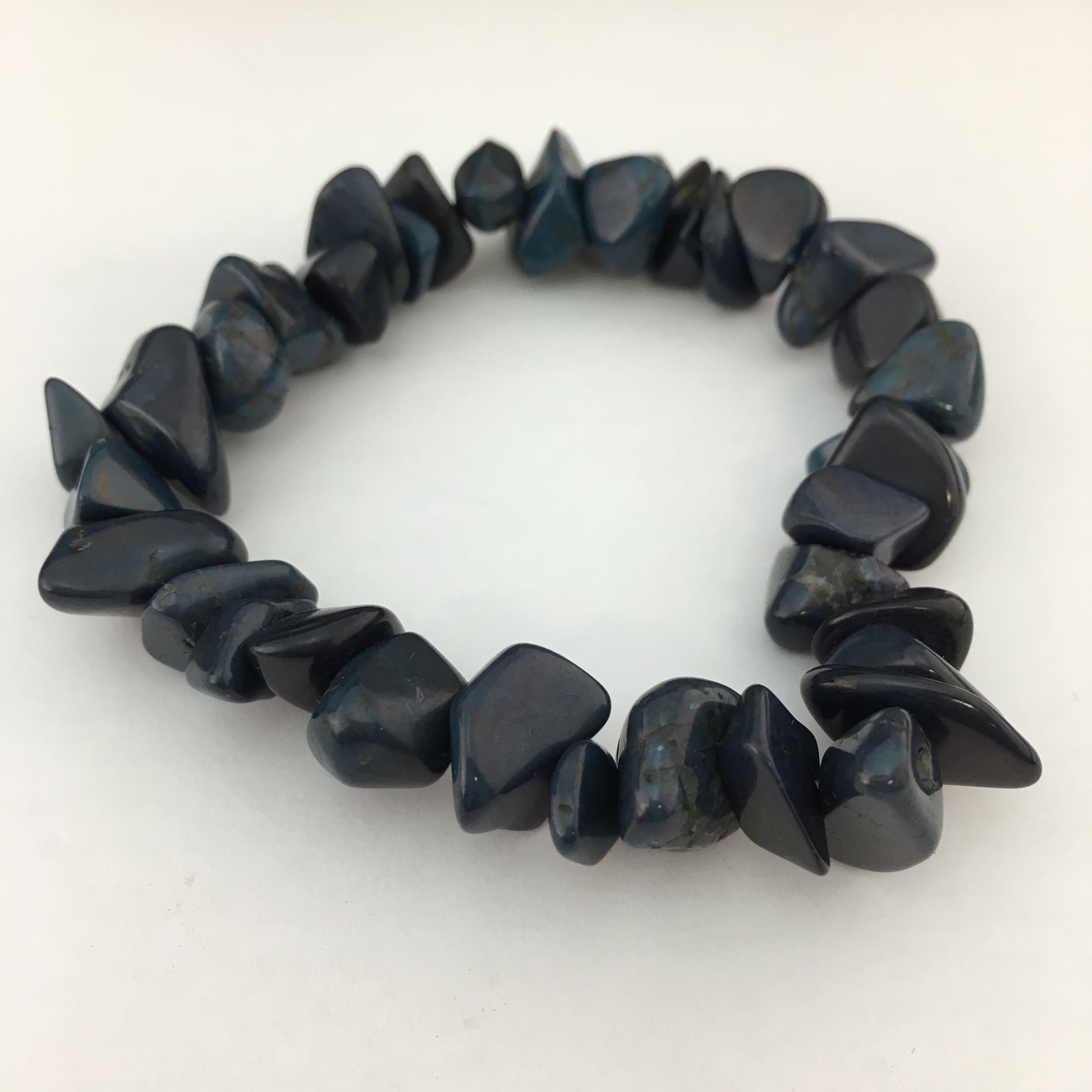 Navy Blue Natural Stone Bracelet | Bellaire Wholesale