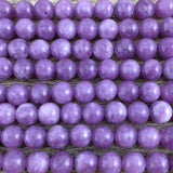 6mm Lavender Jade Bead | Bellaire Wholesale