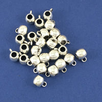 Alloy Silver Round Charm Hanger | Bellaire Wholesale