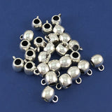 Alloy Silver Round Charm Hanger | Bellaire Wholesale